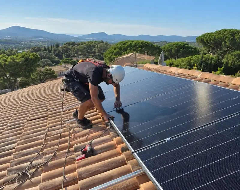 Installateur panneaux solaires Souzy — pose photovoltaïque sur toiture